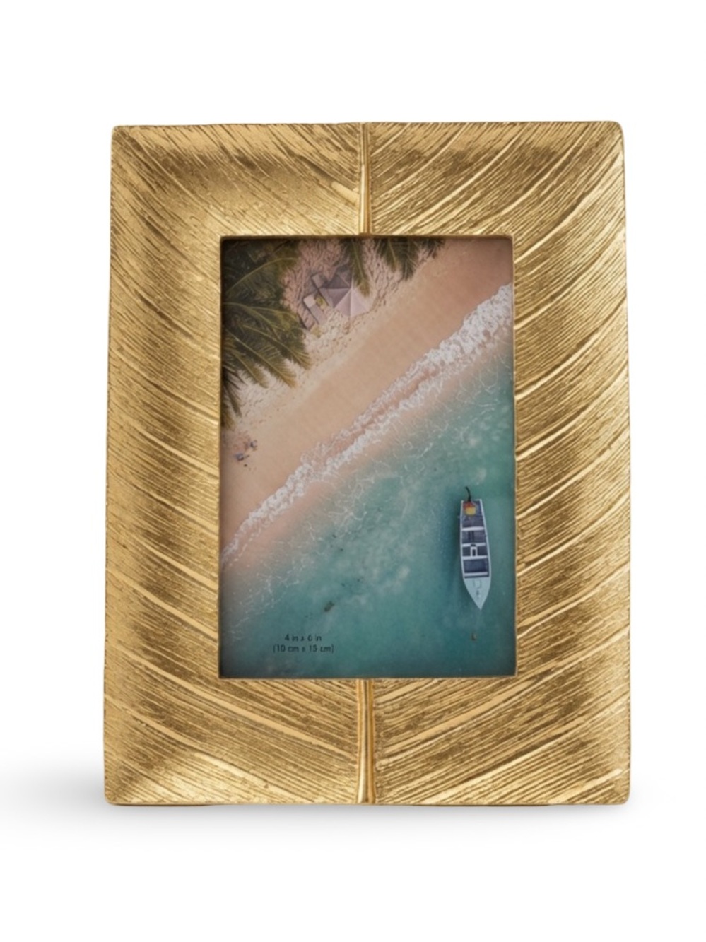Isaac Jacobs Glitter Gold Elegant 4 X 6 Picture Frame NWT
